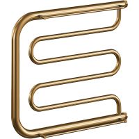 Водяной полотенцесушитель Ника Econ ПМ 50/60 с полкой Бронза арт-ПМ 50/60 бронза — фото 1, Водяные полотенцесушители