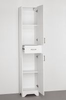 Шкаф пенал Style Line Олеандр 2 Люкс 36 Белый арт-ЛС-00000210 — фото 7, Пеналы для ванной комнаты