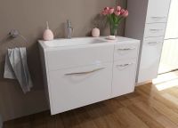 Тумба с раковиной Эстет Barcelona 90 L подвесная Белая арт-ФР-00003593 — фото 2, Тумбы с раковиной