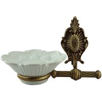 Мыльница Migliore Elisabetta Бронза арт-16987 — фото 1, Мыльницы