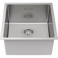 Товар: Кухонная мойка Paulmark Yuni 39 Uni Брашированная нержавеющая сталь арт-YU39-BS - фото 2 Кухонная мойка Paulmark Yuni 39 Uni Брашированная нержавеющая сталь арт-YU39-BS — фото 2, Кухонные мойки
