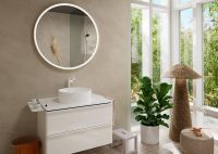 Смеситель для раковины Hansgrohe Tecturis S Белый матовый арт-73370700 — фото 2, Смесители для раковины