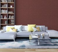 Обои AS Creation Origin Ethnic Винил на флизелине (0,53*10,05) Красный/Фиолетовый, Геометрия арт-37173-2 — фото 3, Обои для стен