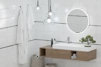 Товар: Керамическая плитка Eurotile (Rus) Amuletto White Decor настенная 25х50 см арт-5 AM 0105 M - фото 2 Керамическая плитка Eurotile (Rus) Amuletto White Decor настенная 25х50 см арт-5 AM 0105 M — фото 2, Керамическая плитка