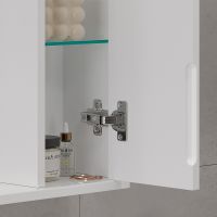 Зеркало со шкафом Volna Lake 80 R с подсветкой Белое арт-zsLAKE80.R-01 — фото 3, Зеркальные шкафы в ванную