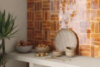 Керамическая плитка Equipe Hanoi Burnt Red настенная 6,5х20 см арт-30038 — фото 2, Керамическая плитка