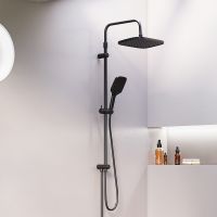 Душевая система Damixa Gala Черная матовая арт-953000300 — фото 2, Душевые стойки