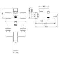 Товар: Комплект смесителей Aquatek Либра Хром арт-AQ1630CR - фото 6 Комплект смесителей Aquatek Либра Хром арт-AQ1630CR — фото 6, Готовые комплекты для ванной комнаты