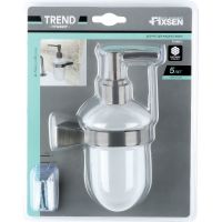 Дозатор для жидкого мыла Fixsen Trend Graphite Черный графит арт-FX-98012 — фото 2, Дозаторы