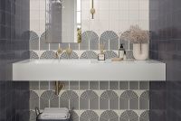 Керамическая плитка WOW Twister T Titanium Blue настенная 12,5x12,5 см арт-129144 — фото 2, Керамическая плитка