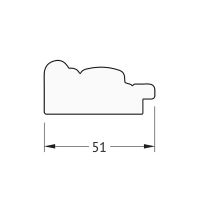 Зеркало Evoform Octagon 54х54 в багетной раме - Слоновая кость 51 мм арт-BY 3963 — фото 5, Зеркала в ванную комнату