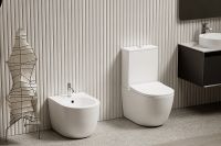 Биде Abber Bequem Белое арт-AC1152 — фото 4, Биде напольные