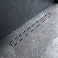 Душевой лоток AM.PM MasterFlow 80 с решеткой Хром матовый / под плитку Tile арт-W01SC-U11-080-04SB — фото 12, Душевые лотки