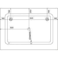 Товар: Зеркало Iddis Zodiac 100 с подсветкой Белое арт-ZOD1000i98 - фото 9 Зеркало Iddis Zodiac 100 с подсветкой Белое арт-ZOD1000i98 — фото 9, Зеркала в ванную комнату