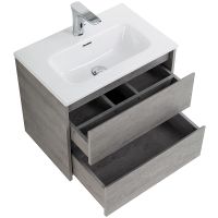 Тумба под раковину BelBagno Kraft 39 60 подвесная Cemento Grigio арт-KRAFT 39-600/390-2C-SO-CG — фото 5, Тумбы под раковину