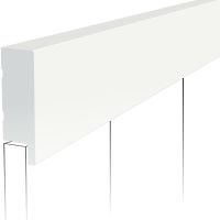 Финишный молдинг HIWOOD 2700x50x17 мм арт-LF1 W50 — фото 3, Панели