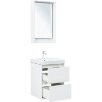 Товар: Тумба под раковину Aquanet Милан 50 подвесная Белый глянец арт-336366 - фото 11 Тумба под раковину Aquanet Милан 50 подвесная Белый глянец арт-336366 — фото 11, Тумбы под раковину