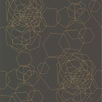 Обои Lutece Les Essentiels Винил на флизелине (0,53*10,05) Коричневый, Абстракция/Геометрия арт-51164608 — фото 1, Обои для стен