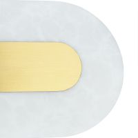 Товар: Настенный светильник Artelamp Michael Белый Полированная медь арт-A2136AP-1PB - фото 3 Настенный светильник Artelamp Michael Белый Полированная медь арт-A2136AP-1PB — фото 3, Бра