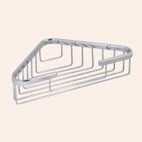 Полка корзина TW Harmony угловая Хром арт-TWHO534cr — фото 2, Полки для ванной и душа