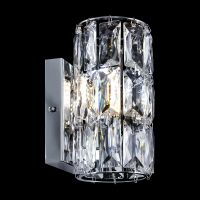 Настенный светильник Maytoni Modern Talento Прозрачный Хром арт-DIA008WL-1CH — фото 5, Бра