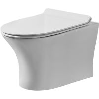 Товар: Унитаз Orange подвесной с сиденьем Микролифт арт-C01-100W - фото 1 Унитаз Orange подвесной с сиденьем Микролифт арт-C01-100W — фото 1, Подвесные унитазы