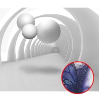 Фреска Ortograf 3D 33747 Фактура бархат серебро FX-S Флизелин (3,2*2,7) Белый, Абстракция арт-33747 (бархат серебро FX-S) — фото 1, Фрески