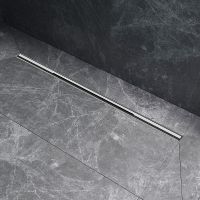 Душевой лоток AM.PM MasterFlow 80 с решеткой Хром матовый Slim line арт-W01SC-S11-080-05SB — фото 3, Душевые лотки