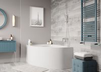 Акриловая ванна Vagnerplast Flora 150x100 L без гидромассажа арт-VPBA151FLA3LX-04 — фото 6, Акриловые ванны