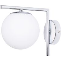 Товар: Настенный светильник Artelamp Bolla-unica Белый Хром арт-A1924AP-1CC - фото 1 Настенный светильник Artelamp Bolla-unica Белый Хром арт-A1924AP-1CC — фото 1, Бра