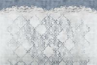 Фреска Ortograf Splendo 31748 Фактура флок FLK Флизелин (4*2,7) Белый/Синий, Вензель арт-31748 (флок FLK) — фото 2, Фрески