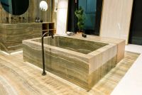 Товар: Керамогранит Ariostea Ultra Onici Green Onyx Vein Cut Lucidato Shiny 6mm 75х150 см арт-UO6L157558 - фото 6 Керамогранит Ariostea Ultra Onici Green Onyx Vein Cut Lucidato Shiny 6mm 75х150 см арт-UO6L157558 — фото 6, Керамогранит