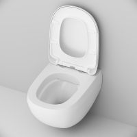 Товар: Унитаз AM.PM Sensation подвесной без сиденья арт-C301700WH - фото 3 Унитаз AM.PM Sensation подвесной без сиденья арт-C301700WH — фото 3, Подвесные унитазы