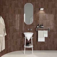 Раковина Kerama Marazzi Cono 44 Белая глянцевая арт-CO.wbi.44 — фото 4, Раковины встраиваемые сверху