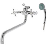 Смеситель для ванны Orange OneLife универсальный Хром арт-P03-221cr — фото 4, Смеситель для ванны