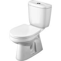 Унитаз компакт Santek Анимо с бачком и сиденьем арт-1WH110038 — фото 1, Напольные унитазы