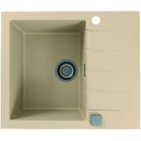 Кухонная мойка Alveus Granital Cadit 10 Terra G22 590x500 Песчаная арт-1132018 — фото 1, Кухонные мойки