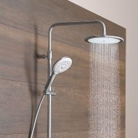 Товар: Душевая система Kludi Freshline Хром арт-6709005-00 - фото 2 Душевая система Kludi Freshline Хром арт-6709005-00 — фото 2, Душевые стойки