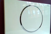Клавиша смыва Geberit Sigma 10 Белый/хром арт-115.758.KJ.5 — фото 2, Кнопки смыва