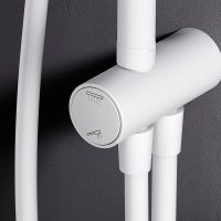 Душевая система AM.PM Gem Белая матовая арт-F0790033 — фото 11, Душевые стойки