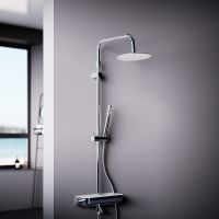 Душевая система Damixa Scandinavian Pure Хром арт-936730000 — фото 2, Душевые стойки