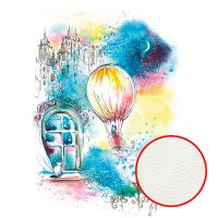 Фреска детская Ortograf Детские 30801 Фактура флок FLK Флизелин (2*2,7) Разноцветный, Абстракция/Замки/Воздушные шары арт-30801 (флок FLK) — фото 1, Фрески