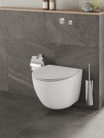 Унитаз Orange подвесной с сиденьем Микролифт арт-C07-150W — фото 8, Подвесные унитазы