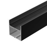 Профиль алюминиевый Arlight накладной Черный арт-027991 — фото 2, Профили для светодиодных лент