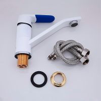 Смеситель для кухни Frap H34 Белый Хром арт-F4534 — фото 9, Смесители для кухни