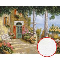 Фреска Ortograf Городской пейзаж живопись 11523 Фактура бархат FX Флизелин (3,4*2,7) Разноцветный, Пейзаж/Цветы/Живопись арт-11523 (бархат FX). — фото 1, Фрески