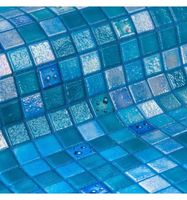 Стеклянная мозаика Ezarri Topping 31,3х49,5 см арт-Drops — фото 1, Мозаика