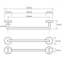 Товар: Полотенцедержатель Bemeta Brilo Золото арт-161204020 - фото 2 Полотенцедержатель Bemeta Brilo Золото арт-161204020 — фото 2, Полотенцедержатели