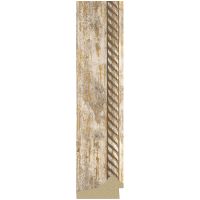 Зеркало Evoform Exclusive-G 83х83 с гравировкой в багетной раме - Прованс с плетением 70 мм арт-BY 4306 — фото 2, Зеркала в ванную комнату