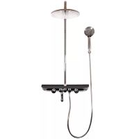 Душевая система Rav Slezak Murray Хром Черный арт-MU253.5/4KC — фото 1, Душевые стойки